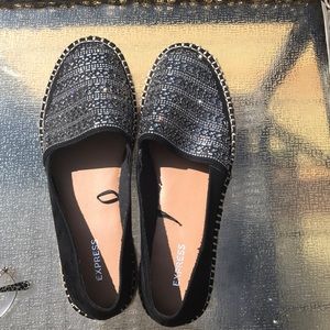 Espadrilles slip on size 9 Express